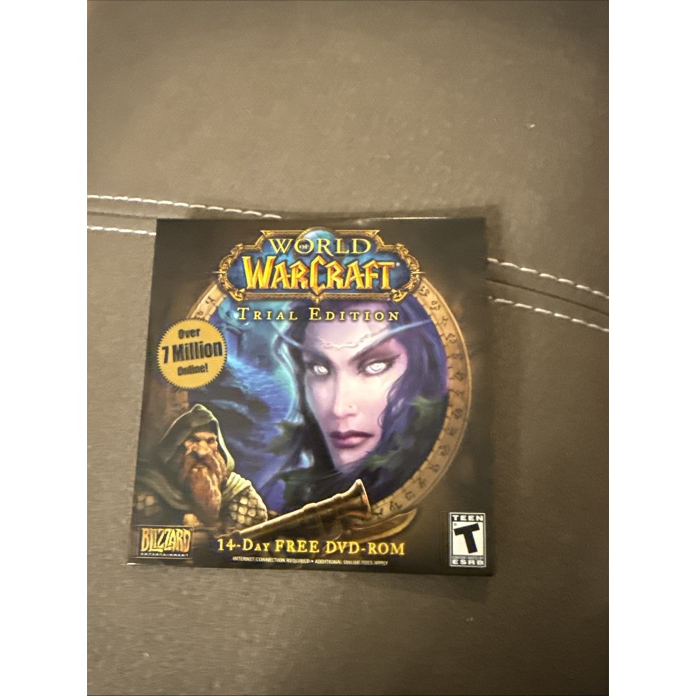 World of Warcraft Trial Edition PC DVD-ROM (14 Day Free) Blizzard Great Collect